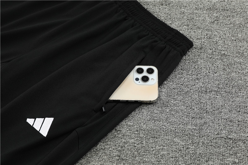 Algeria 23-24 Kids Long Sleeve Training Set Black - SOCCERDEALSHOP