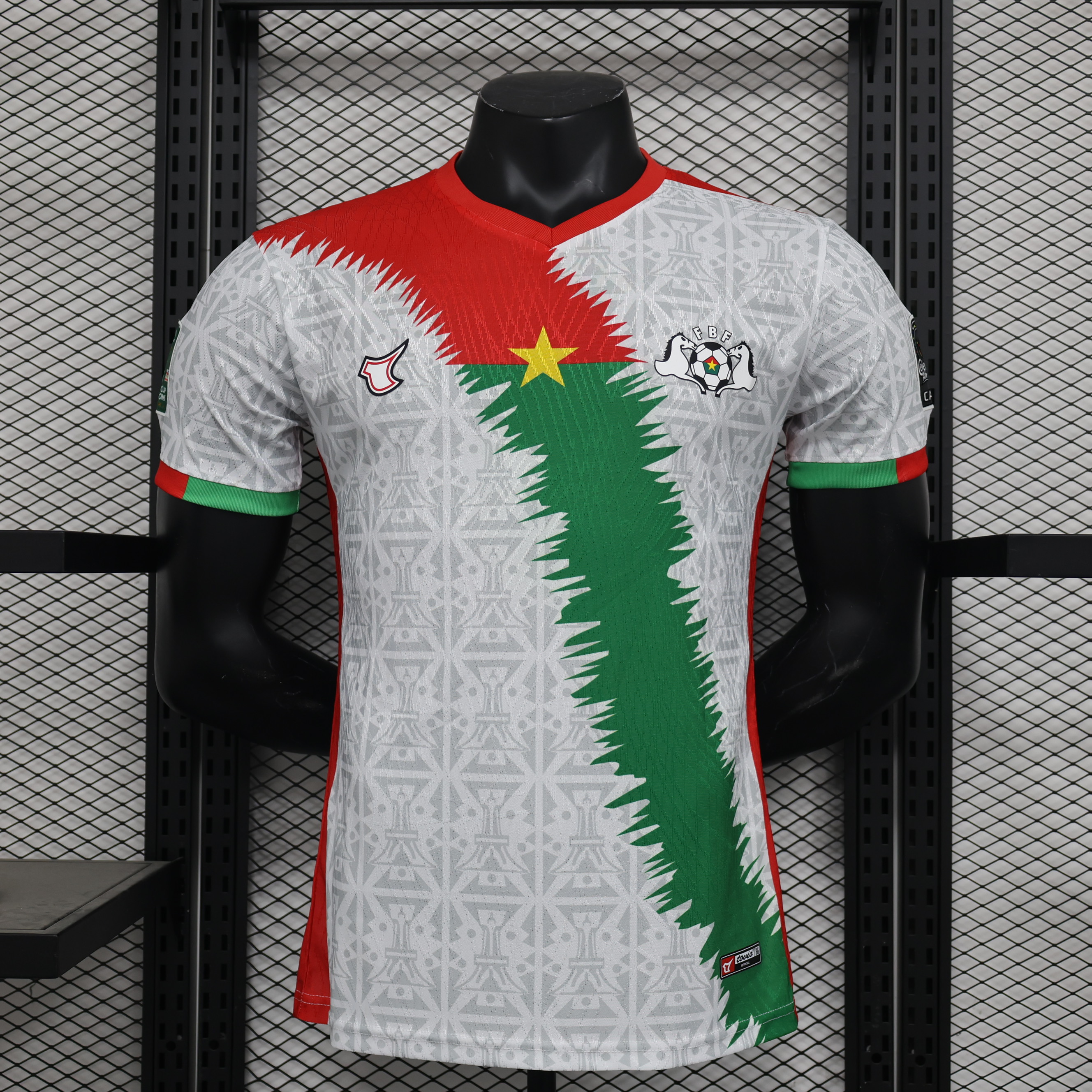 Burkina Faso 23-24 Away Stadium Jersey - Player Version - SOCCERDEALSHOP