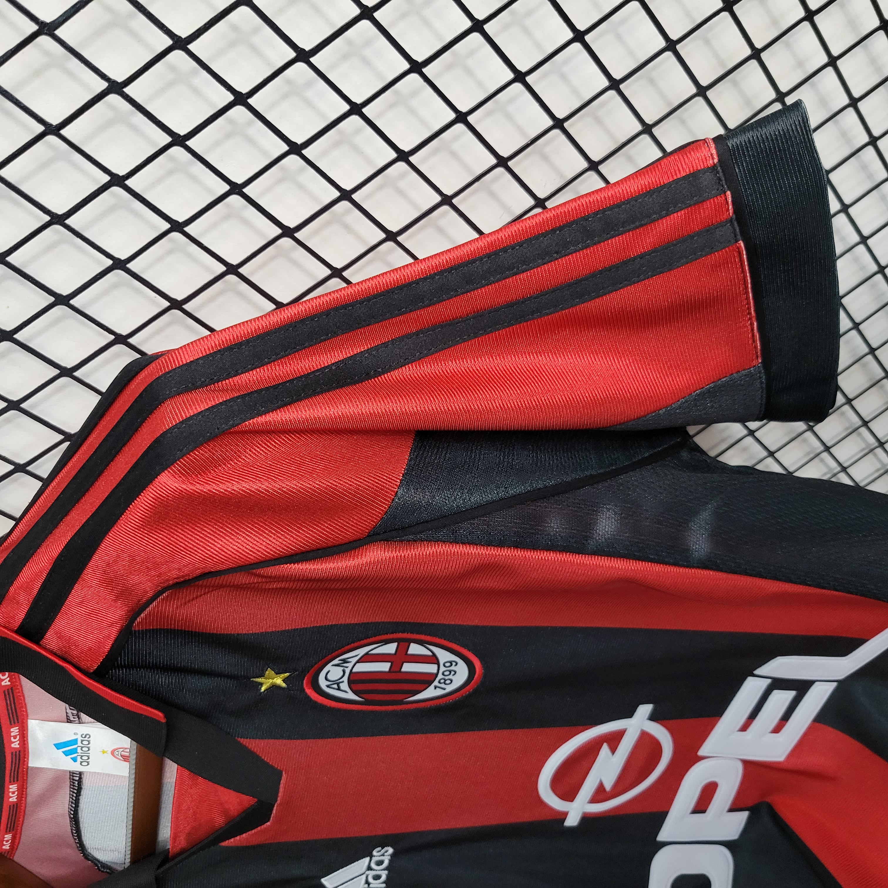 Retro AC Milan 98-99 Home Stadium Jersey - SOCCERDEALSHOP