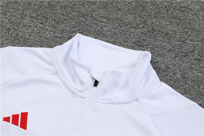 23-24 Manchester United White Training suit - SOCCERDEALSHOP