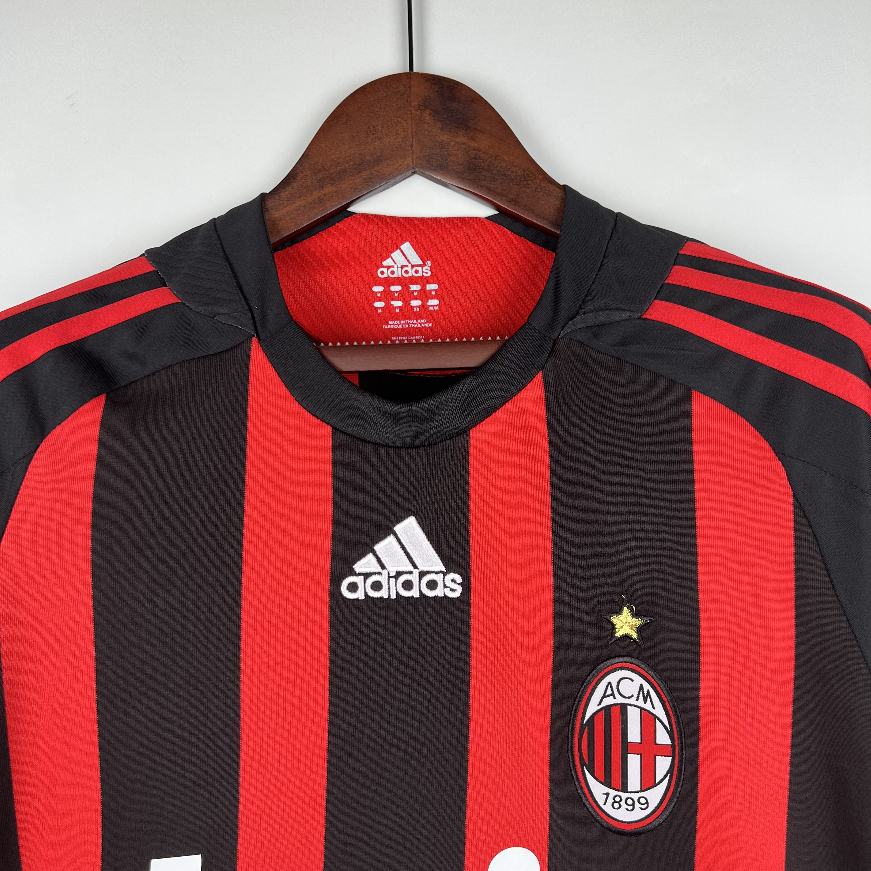 Retro AC Milan 2008-09 Home Stadium Jersey - SOCCERDEALSHOP