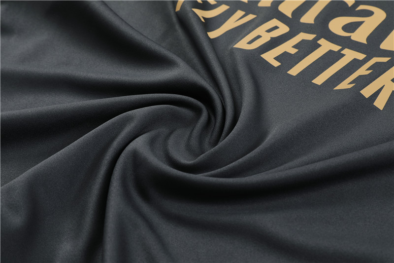 Arsenal 23-24 Long Sleeve Training Set -Dark Grey - SOCCERDEALSHOP
