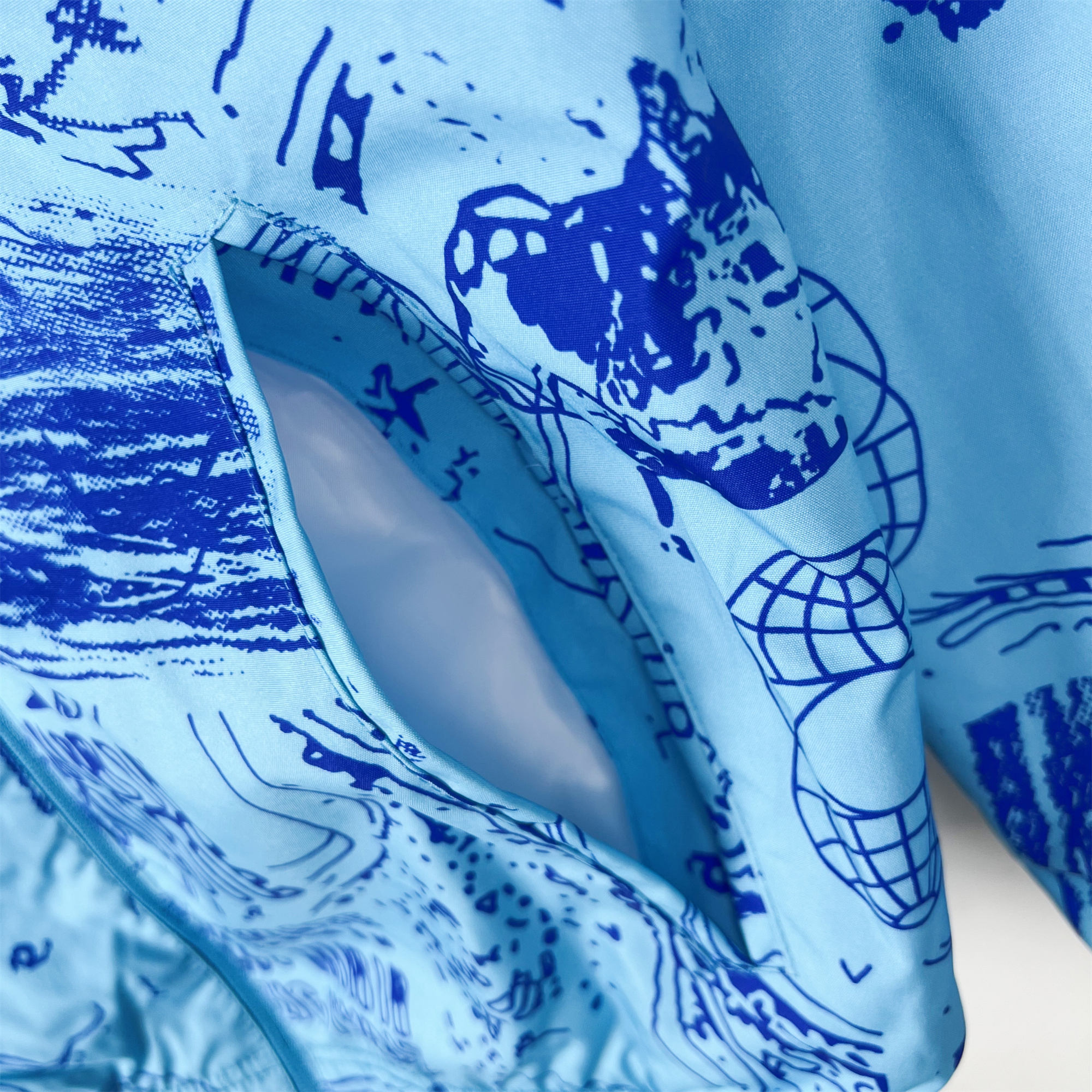 INT M.A.M 23-24 Double Sided Windbreaker - Blue - SOCCERDEALSHOP