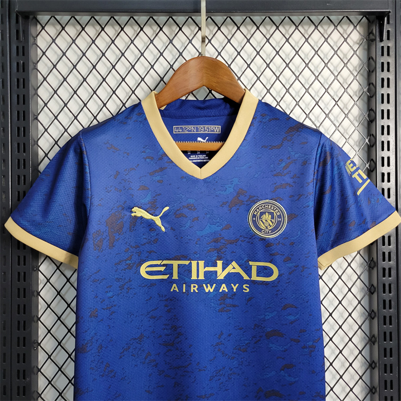 Manchester City 23-24 Blue Kids Kit - SOCCERDEALSHOP