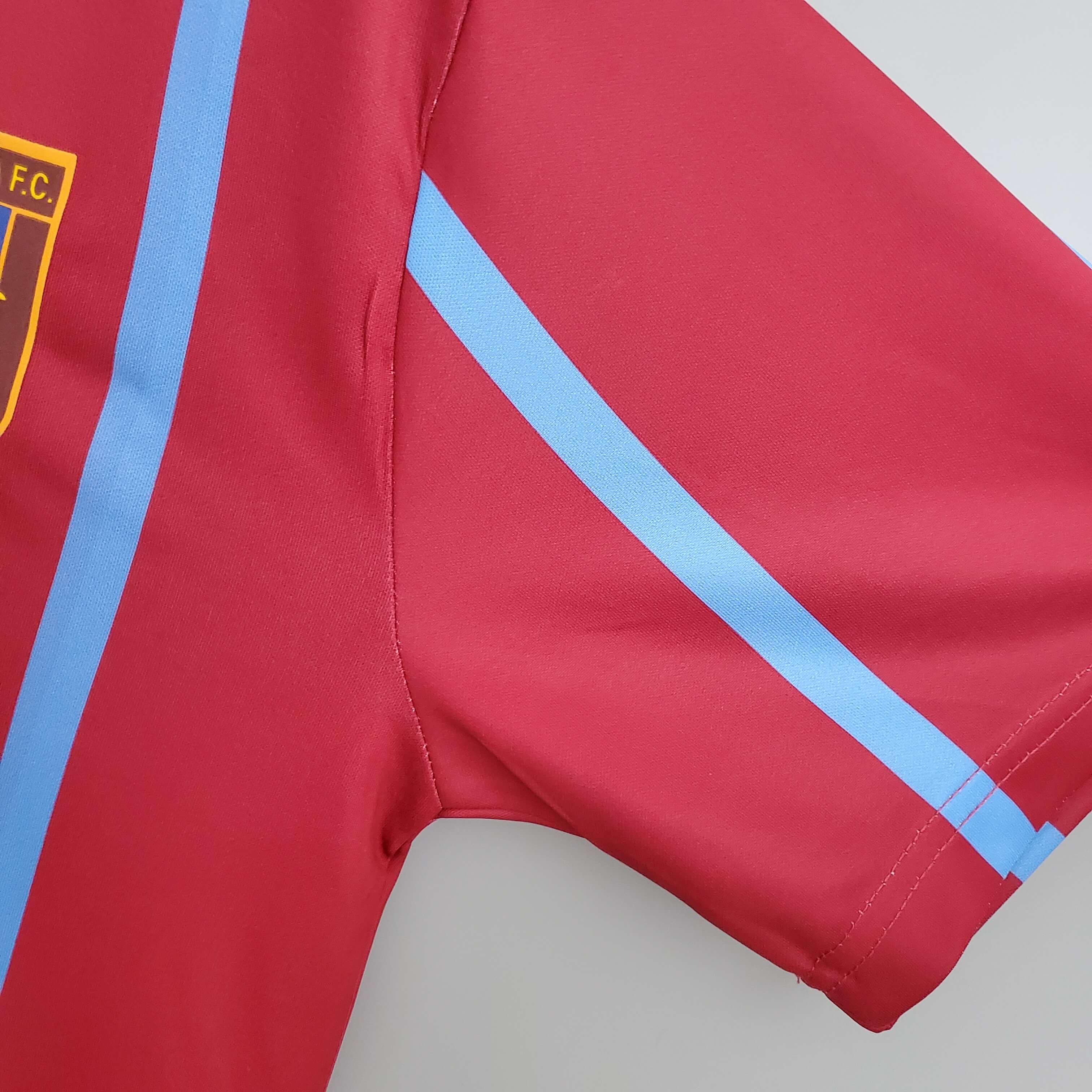 Retro Aston Villa 1993-95 Home Stadium Jersey - SOCCERDEALSHOP