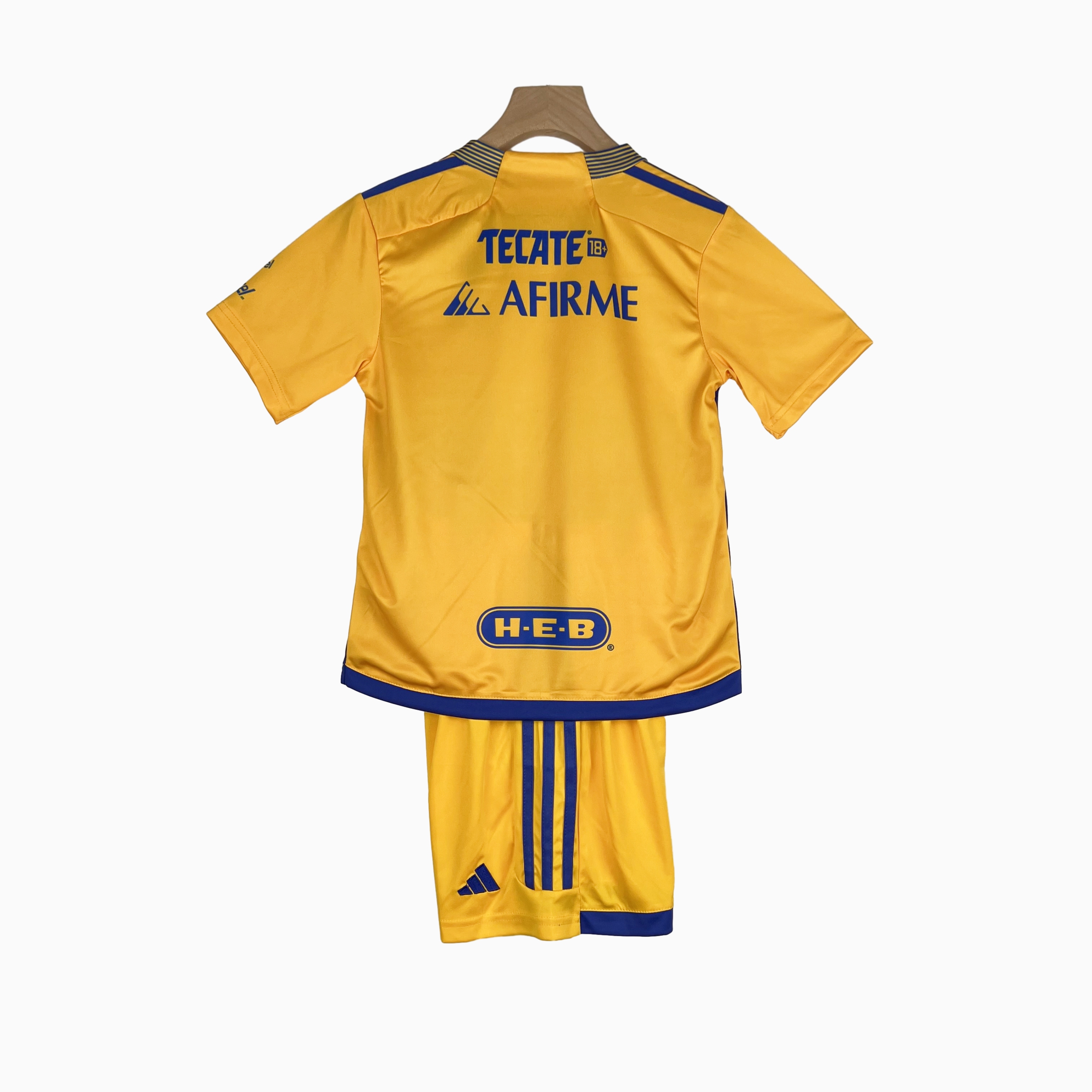 Tigres UANL 23-24 Home Stadium Kids Kit - SOCCERDEALSHOP