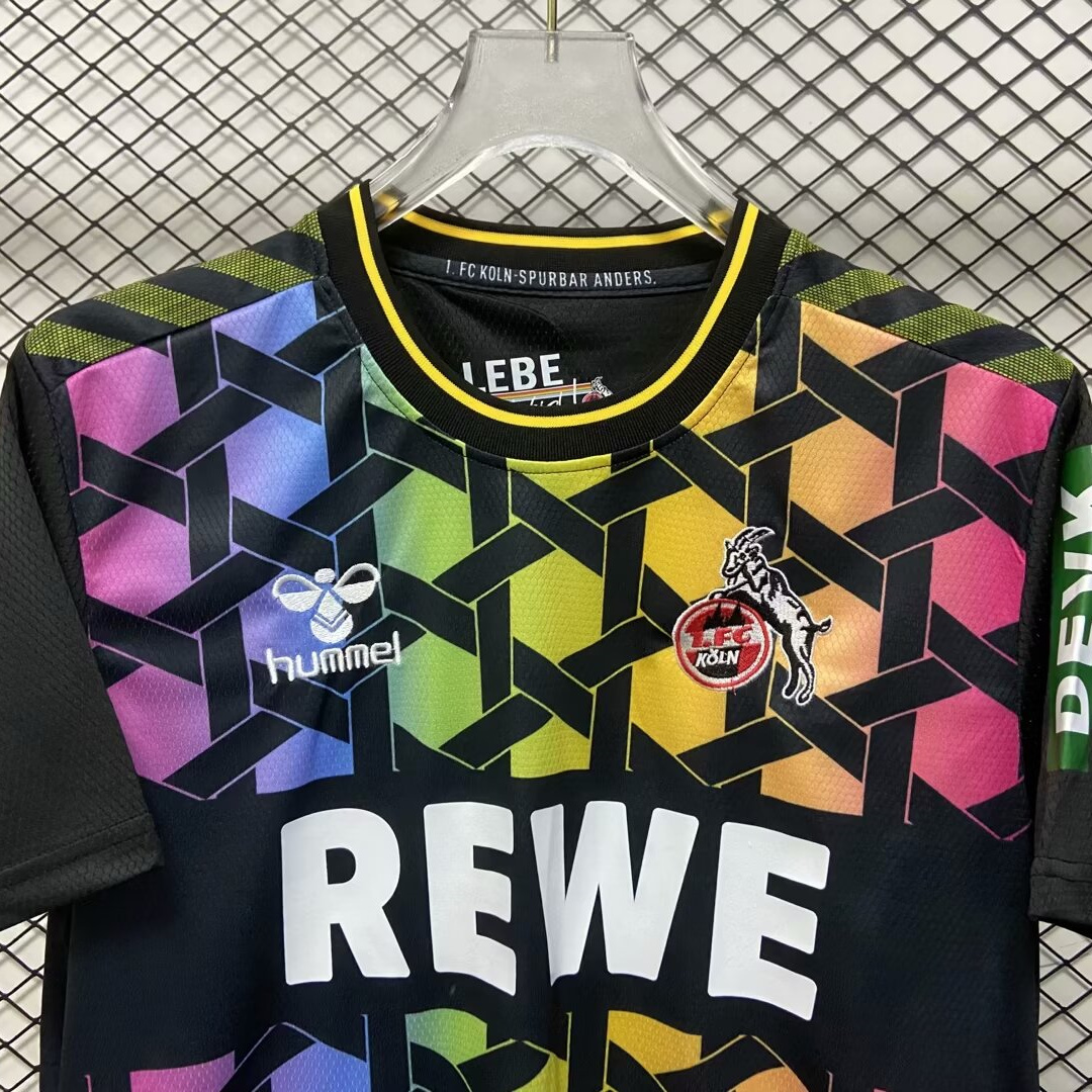 Köln 23-24 Black Goalkeeper Jersey - Fans Version - SOCCERDEALSHOP
