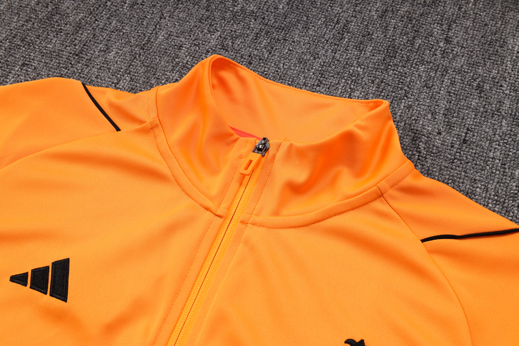 Brazilian International 23-24 Jacket Training Tracksuit - Orange - SOCCERDEALSHOP