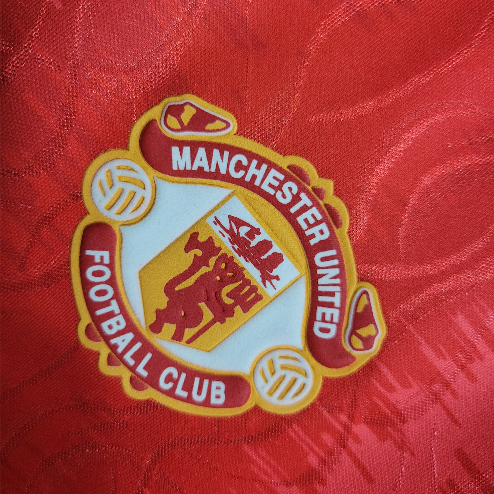 Manchester United Retro 90-92 Home Stadium Jersey - SOCCERDEALSHOP
