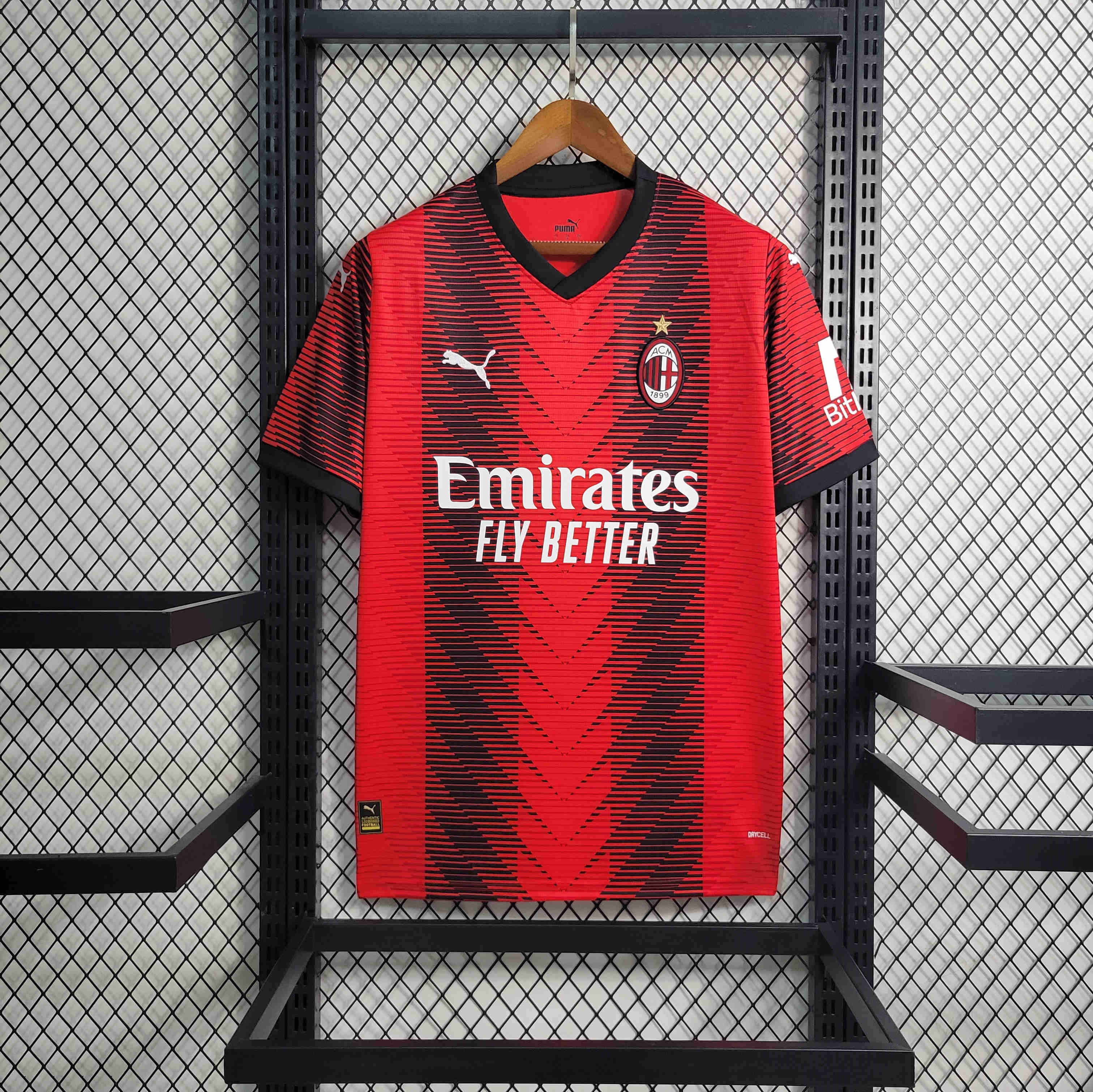 23/24 AC Milan Home Jersey - Fans Version - SOCCERDEALSHOP