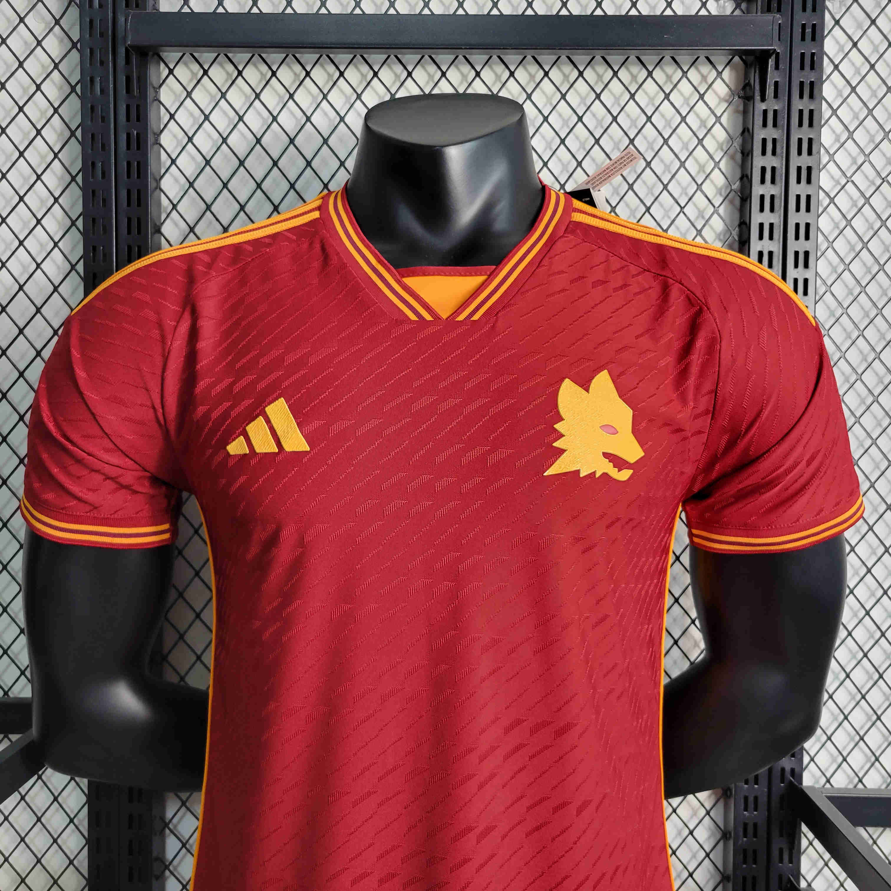 Roma 23-24 Home Jersey - Player Version - SOCCERDEALSHOP