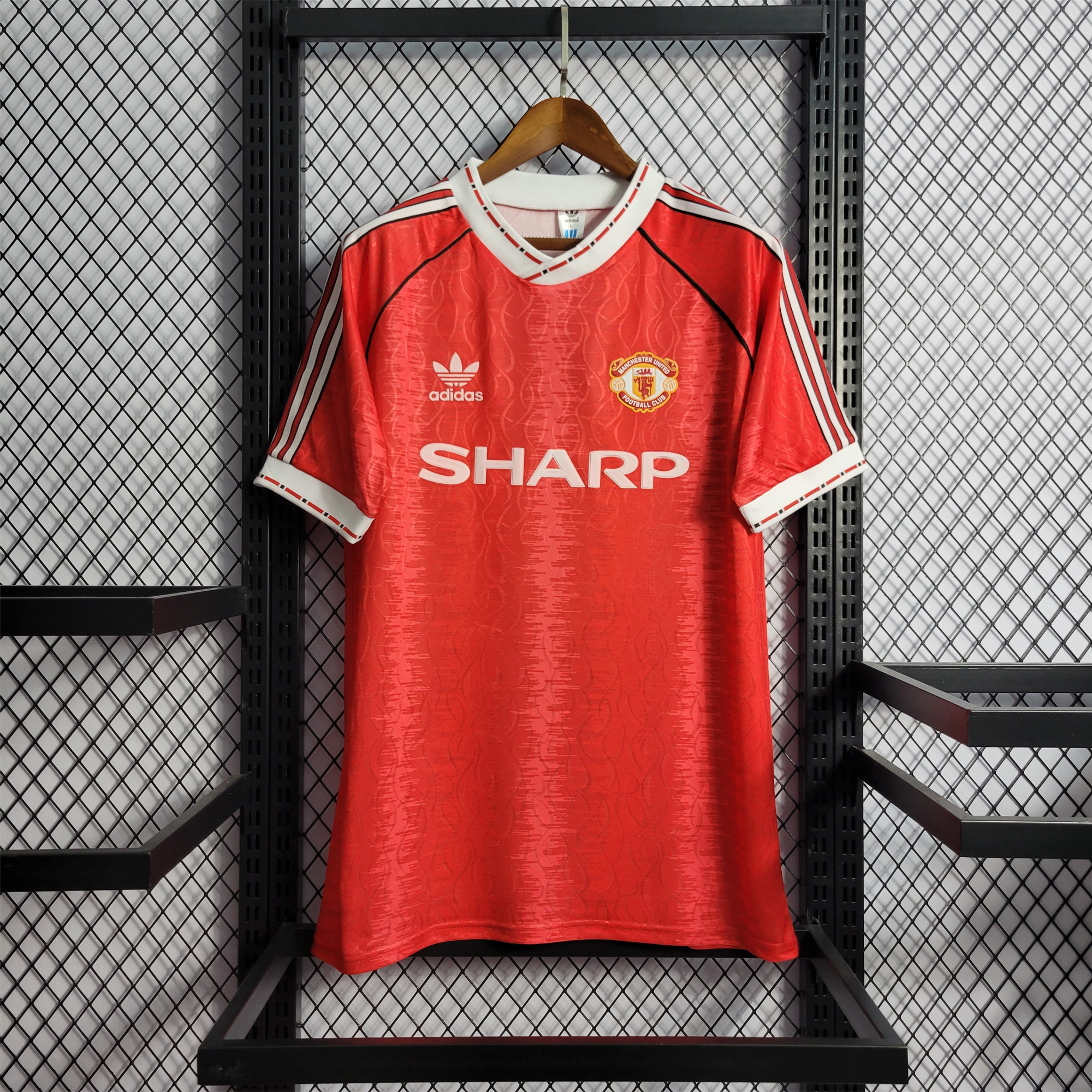 Manchester United Retro 90-92 Home Stadium Jersey - SOCCERDEALSHOP
