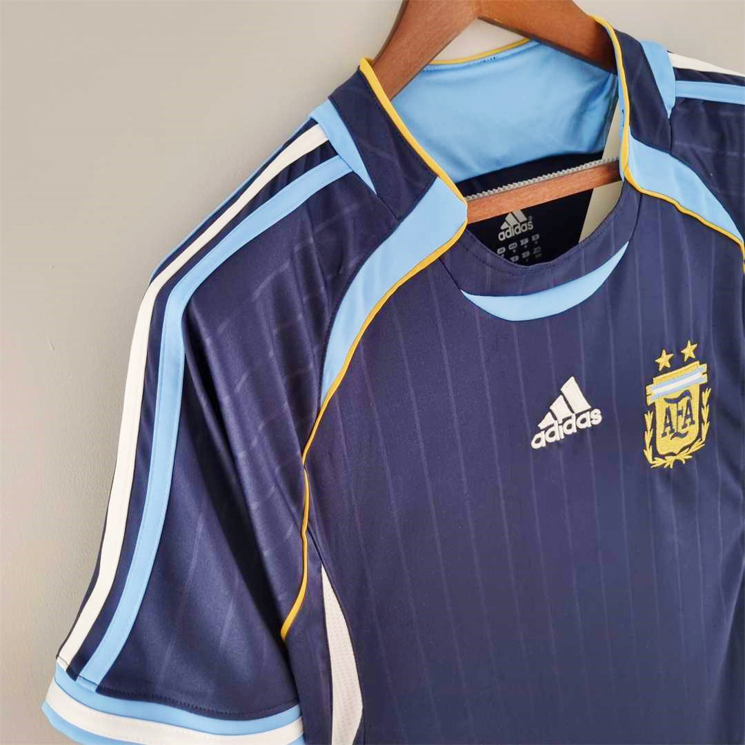 Retro Argentina 2006 Away Stadium Jersey - SOCCERDEALSHOP