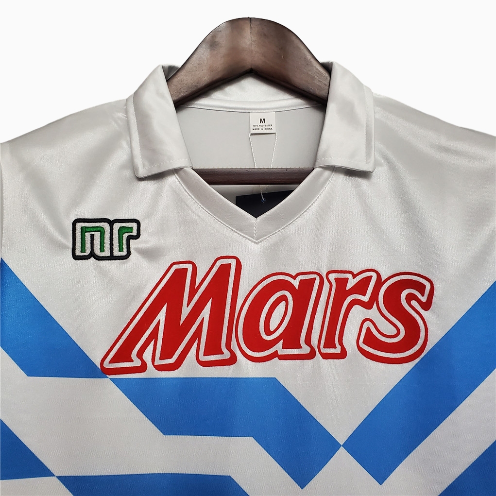Retro Napoli 1988-89 Away Stadium Jersey - SOCCERDEALSHOP