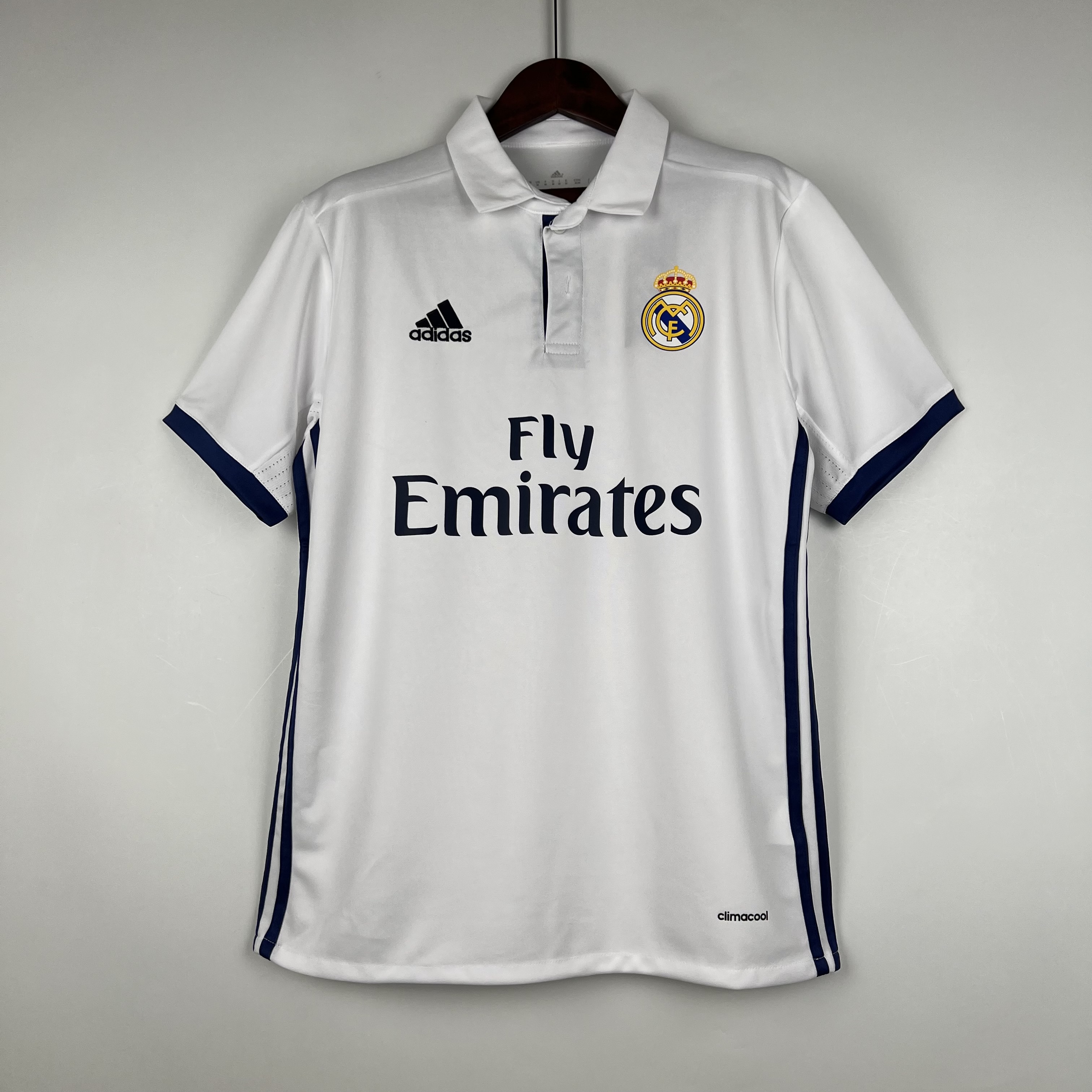 Retro Real Madrid 16-17 Home Stadium Jersey - SOCCERDEALSHOP