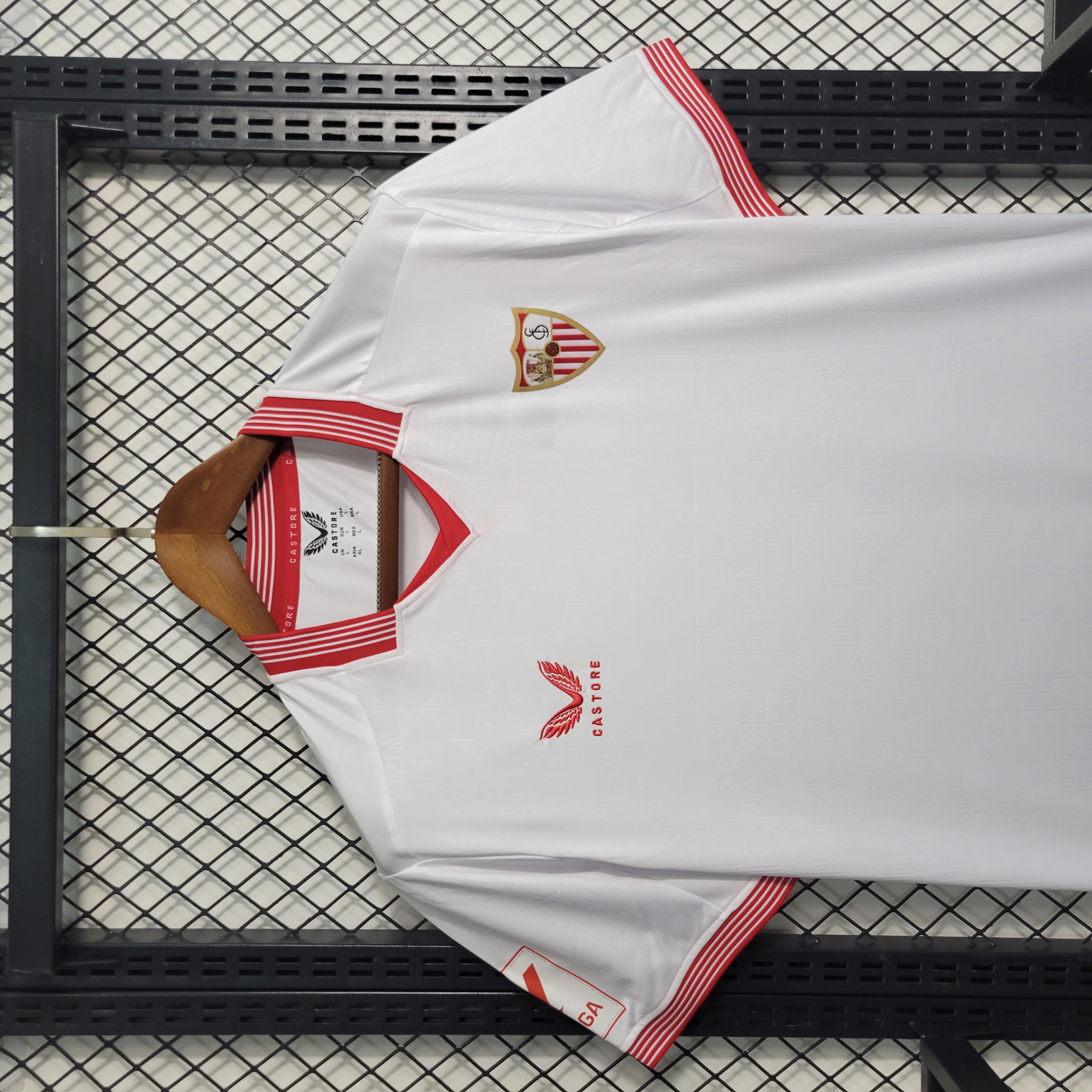 Sevilla 23-24 Home Stadium Jersey - Fans Version - SOCCERDEALSHOP