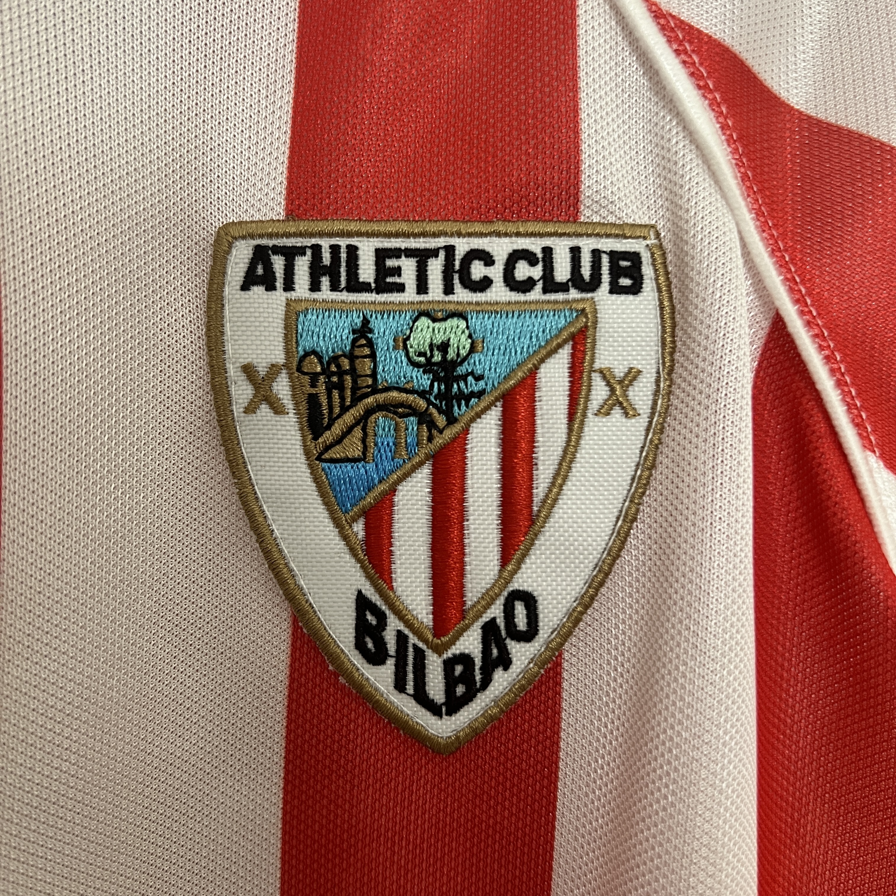 Retro Athletic Bilbao 1997-98 100th Anniversary Home Stadium Jersey - SOCCERDEALSHOP