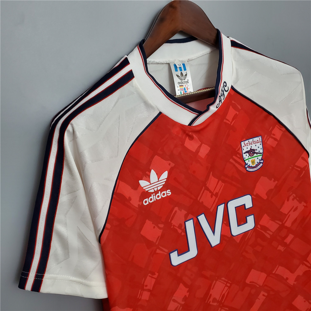 Arsenal Retro 90-92 Home Stadium Jersey - SOCCERDEALSHOP