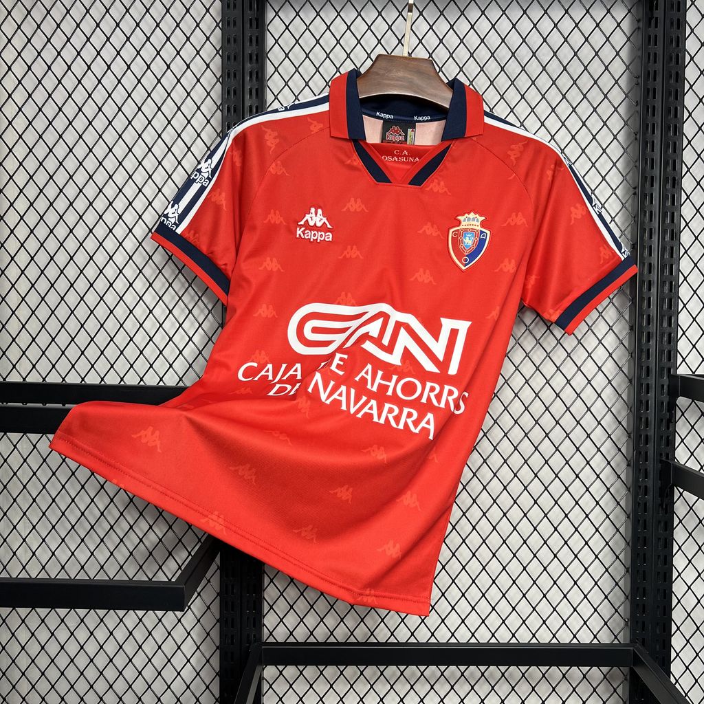 Retro Osasuna 1996-97 Home Jersey - SOCCERDEALSHOP