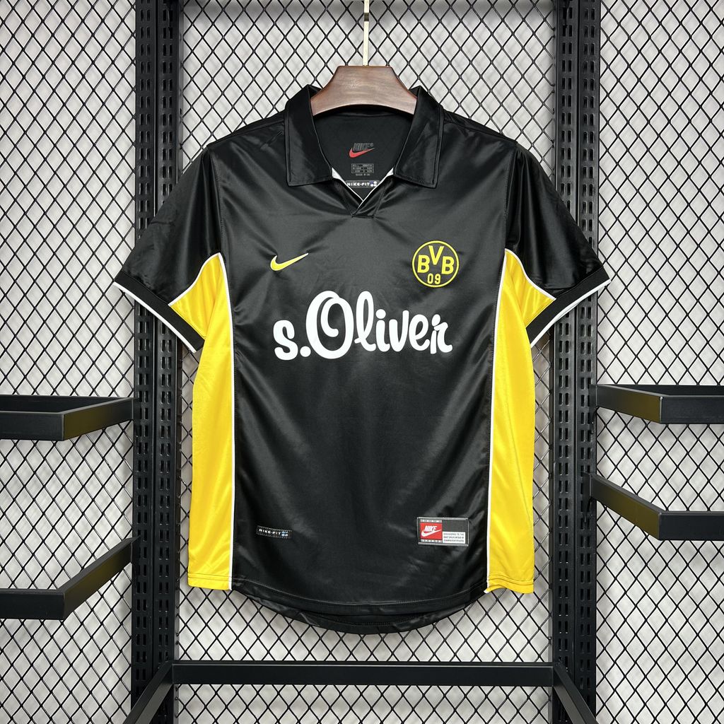 Retro Dortmund 1998-00 Away Jersey - SOCCERDEALSHOP