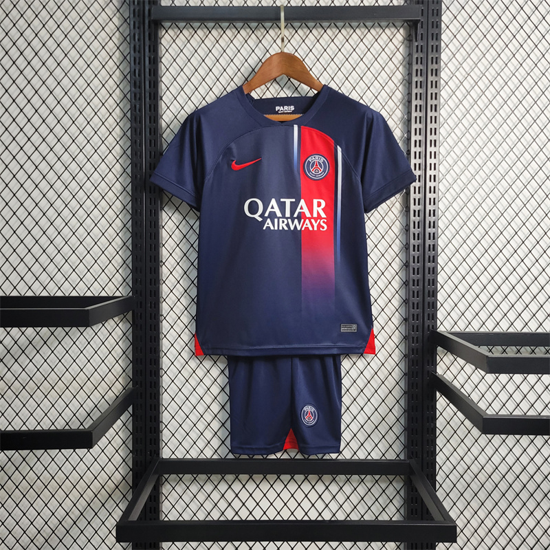 Paris Saint-Germain PSG 23-24 Home Kids kit - SOCCERDEALSHOP