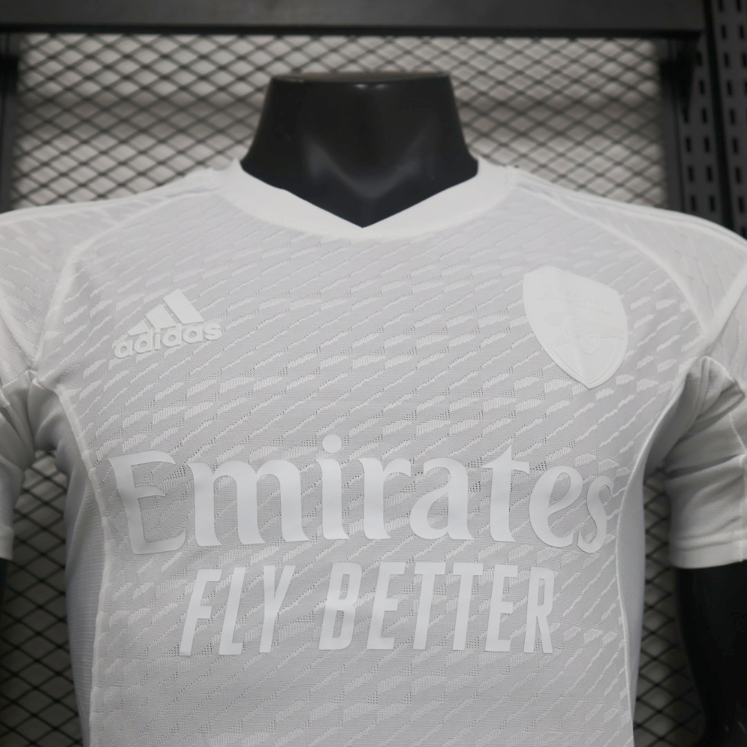 Arsenal 23-24 White Special Edition Jersey - Player Version - SOCCERDEALSHOP