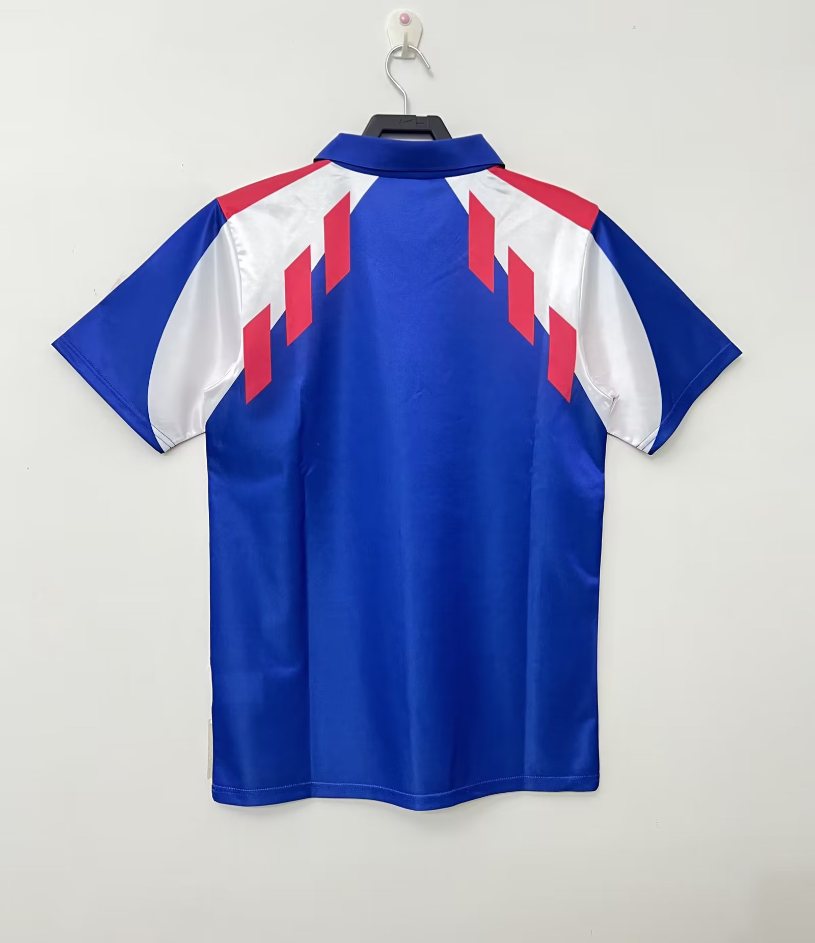 Retro France 1990 Home Stadium Jersey - SOCCERDEALSHOP