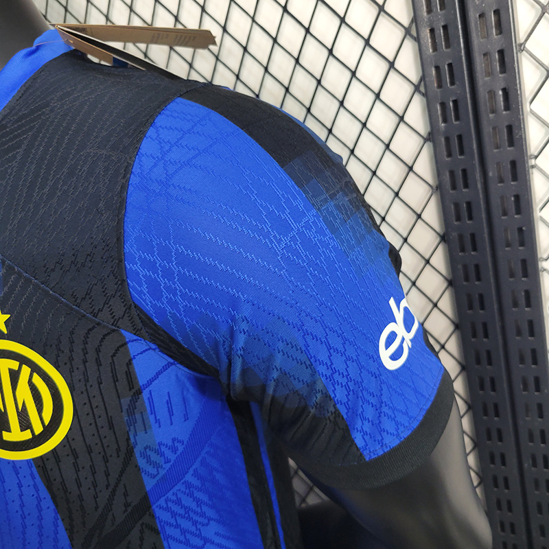 Inter Milan 23-24 Home Stadium Jersey - Player Version - SOCCERDEALSHOP