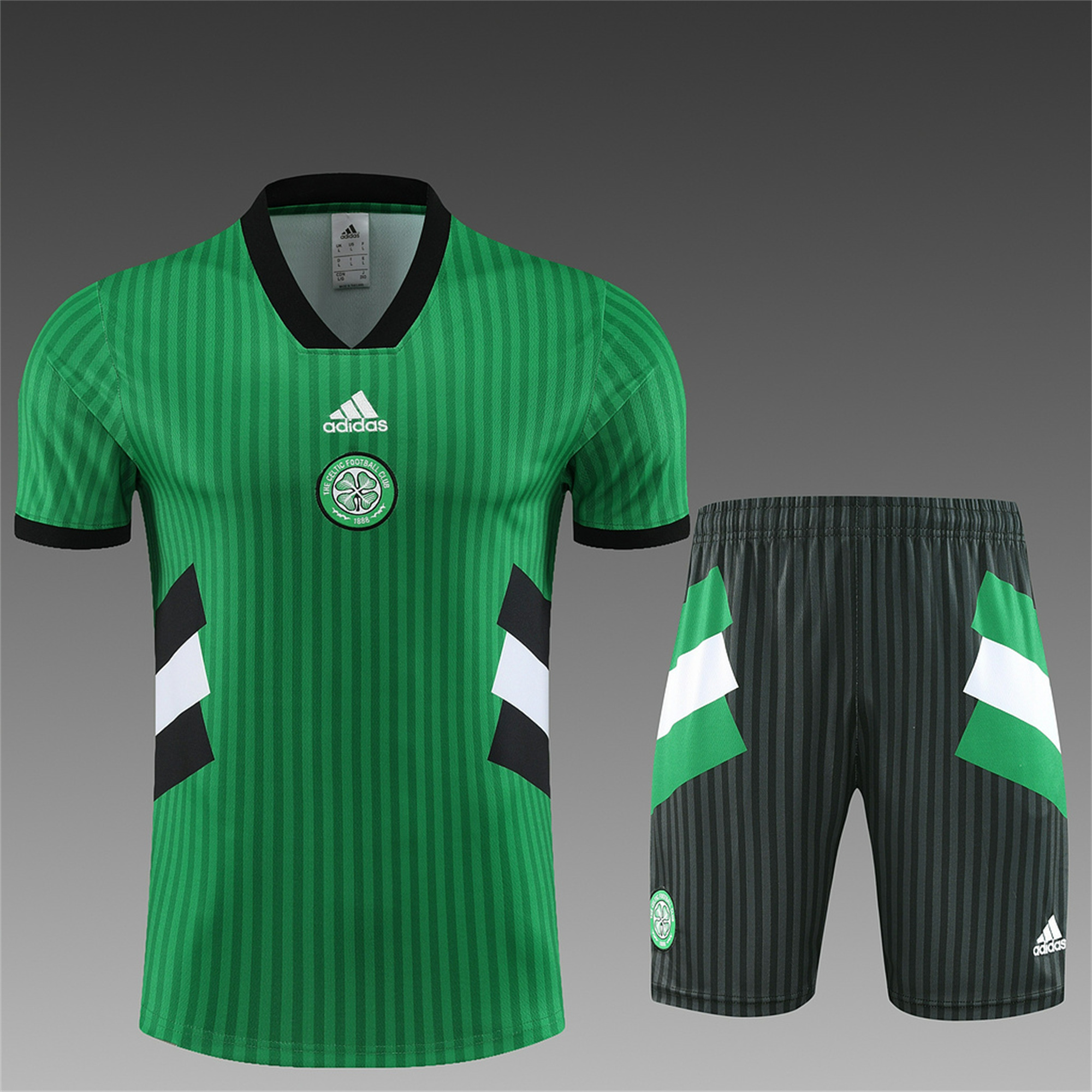 Celtic 23-24 Short-Sleeve Training Set - Green - SOCCERDEALSHOP