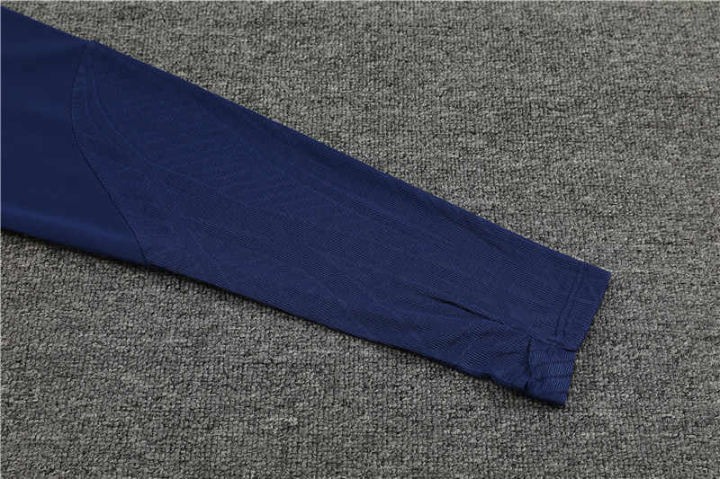 Atletico Madrid 23-24 Long Sleeve Training Set -Blue - SOCCERDEALSHOP