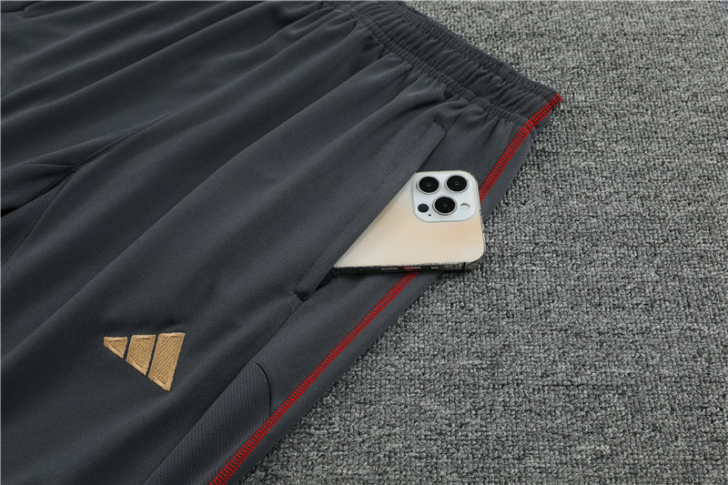 Arsenal 23-24 Long Sleeve Training Set -Dark Grey - SOCCERDEALSHOP