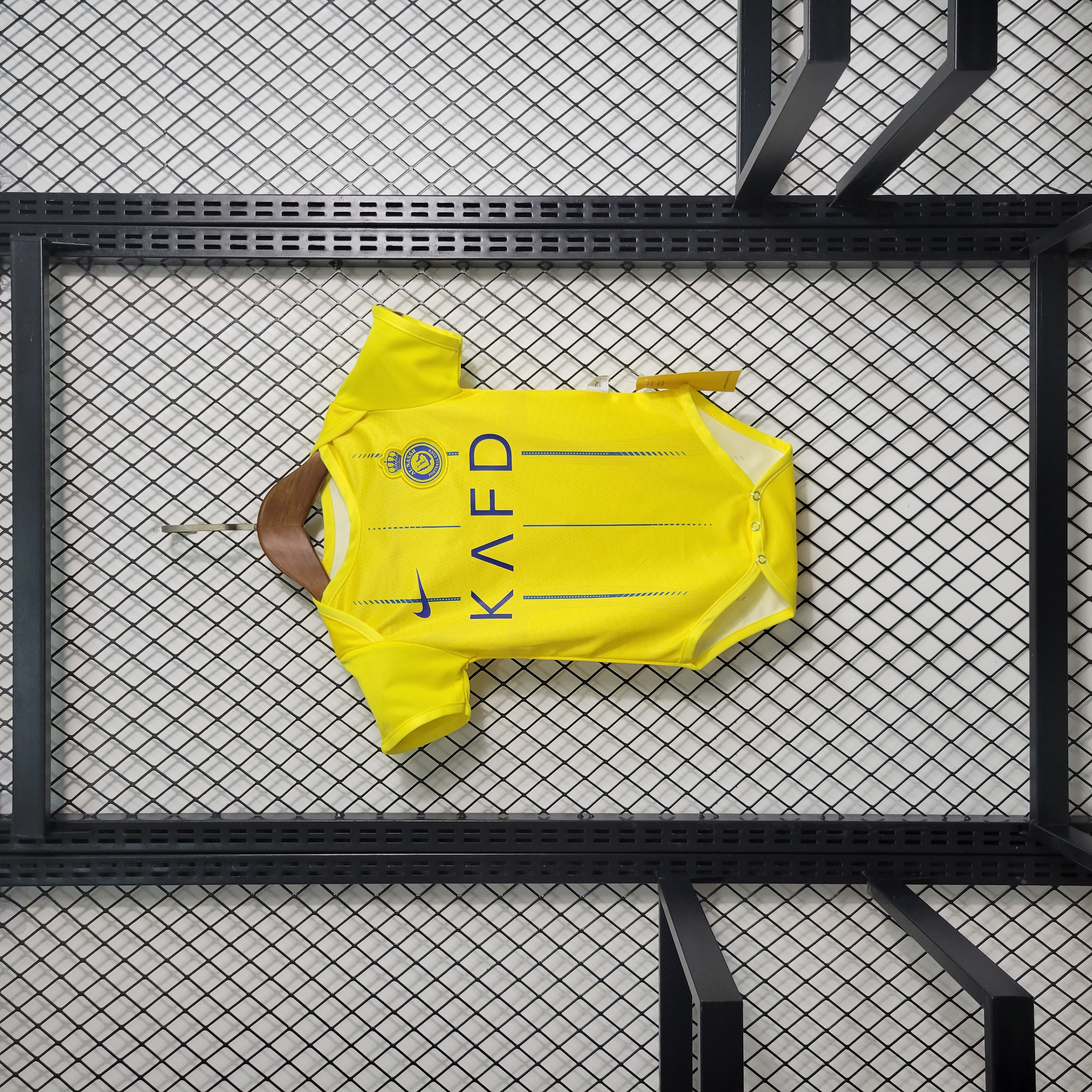 Al Nassr Riyadh Victory 23-24 Home Stadium Baby Suit - SOCCERDEALSHOP