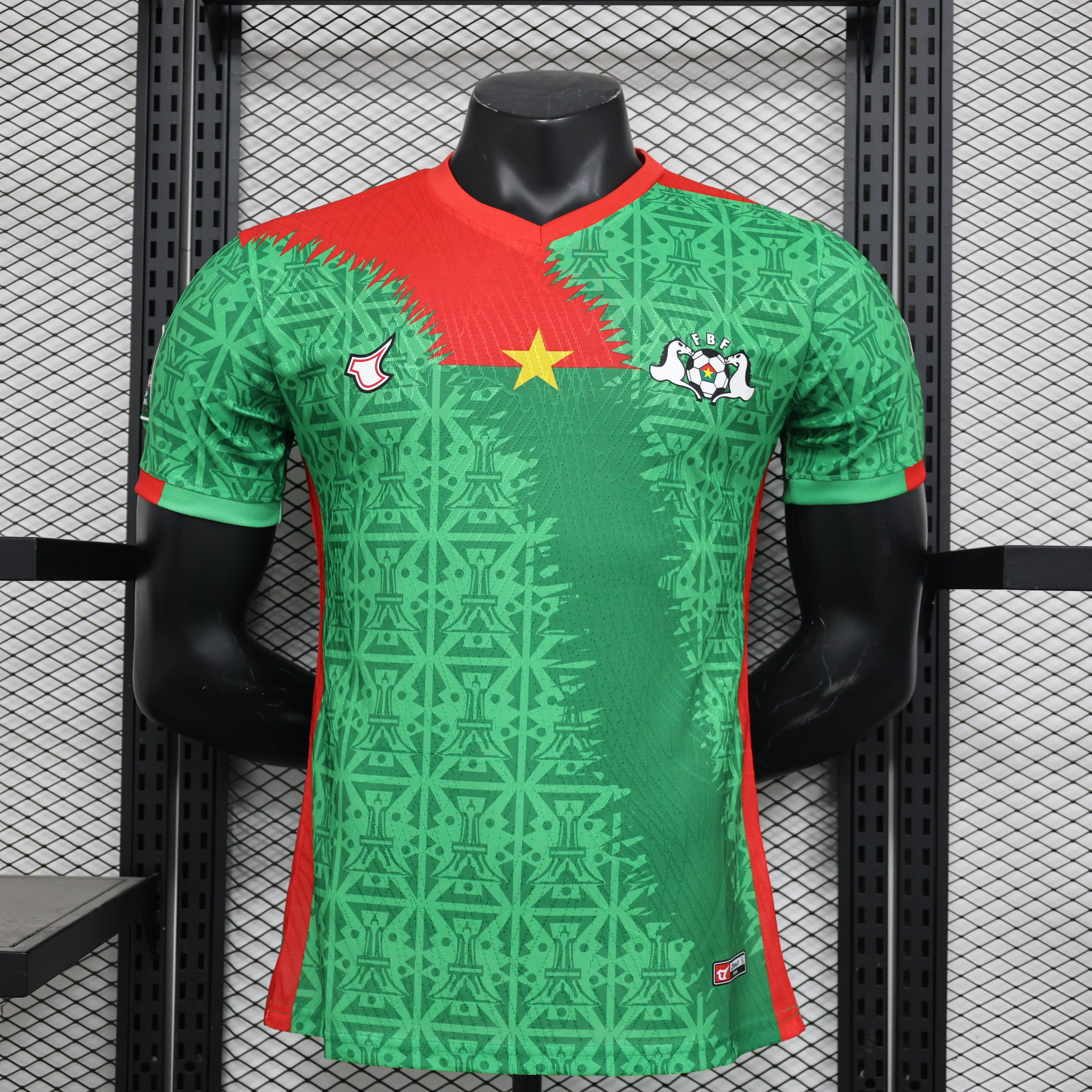 Burkina Faso 23-24 Home Stadium Jersey - Player Version - SOCCERDEALSHOP