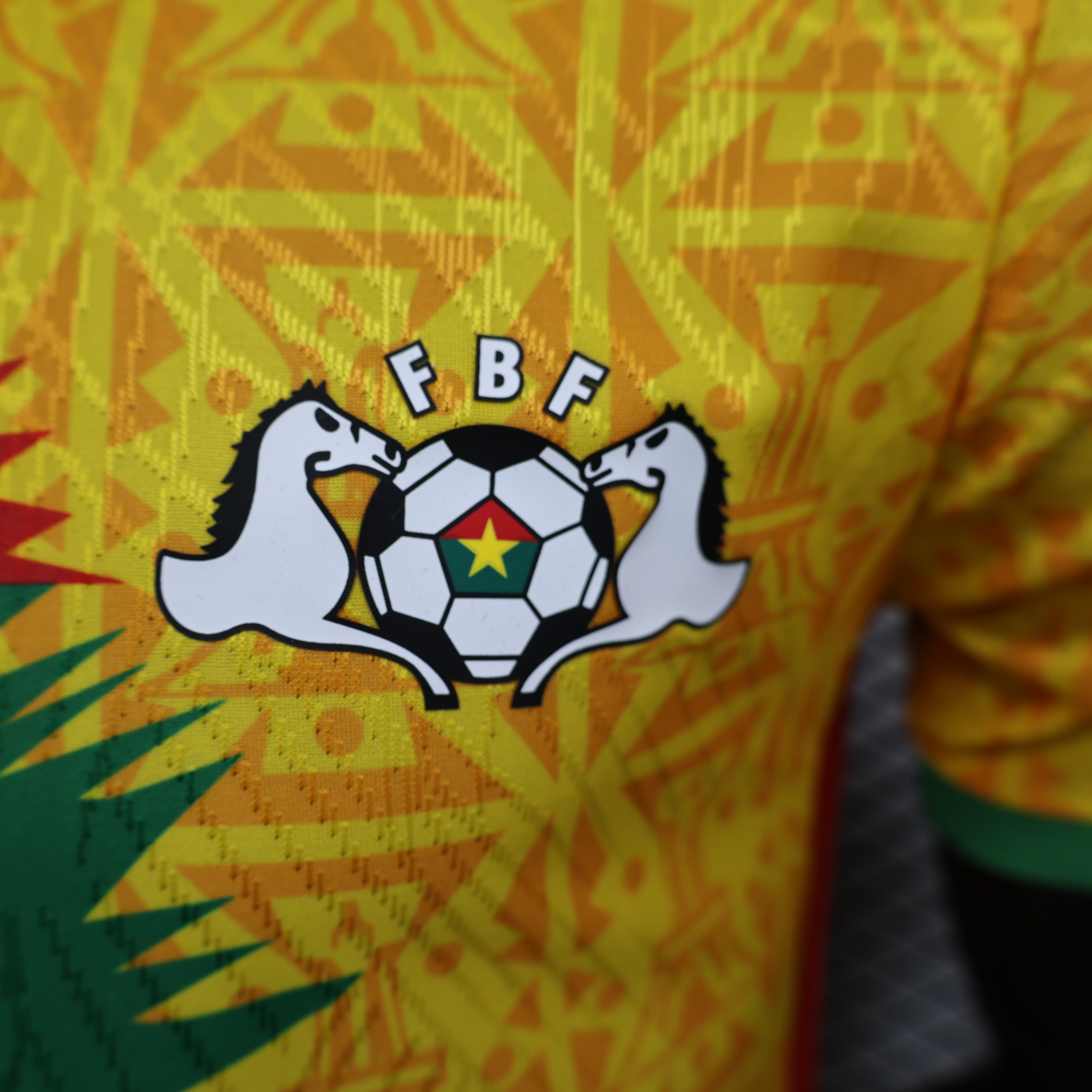 Burkina Faso 23-24 Third Jersey - Player Version - SOCCERDEALSHOP