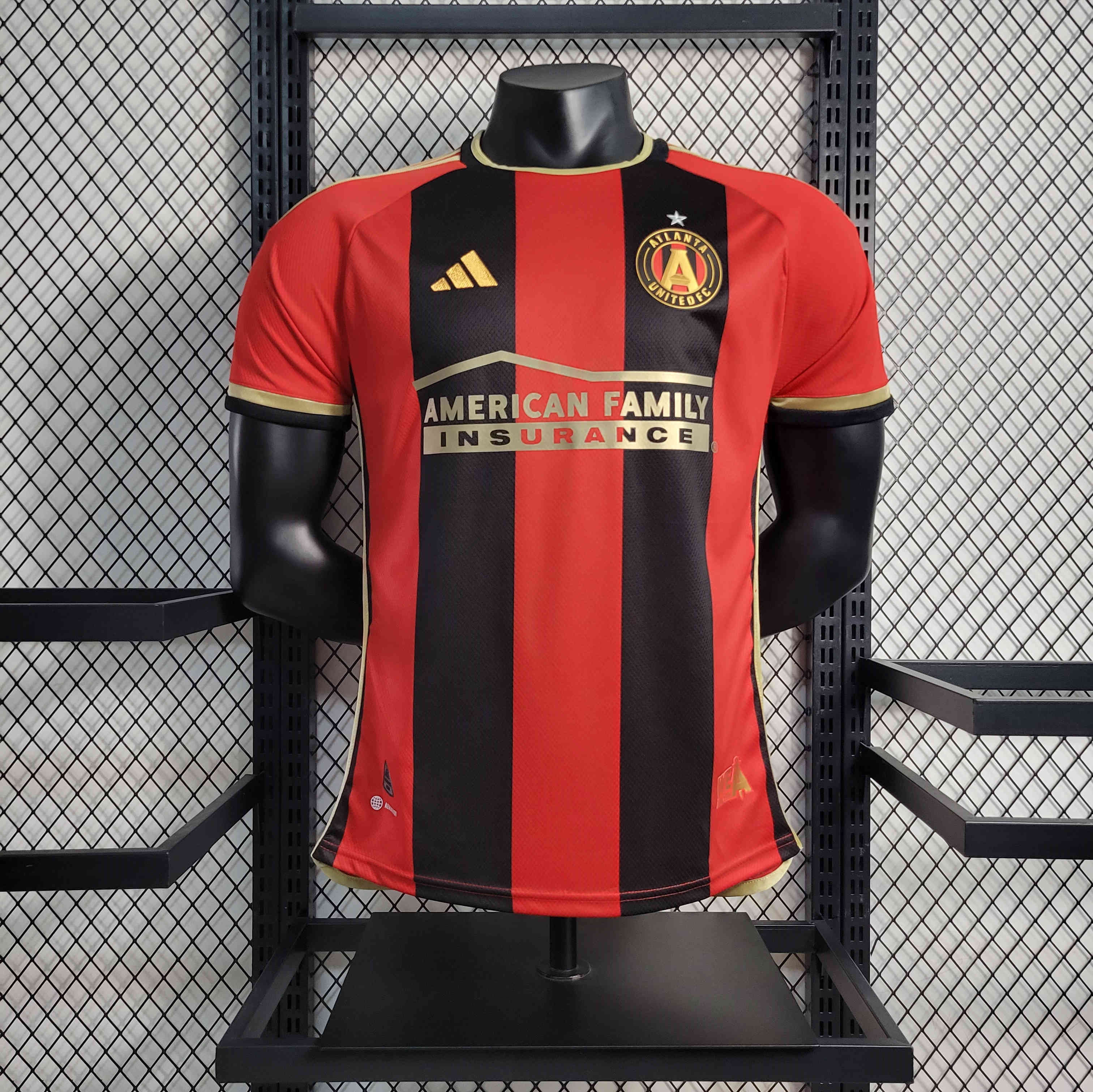 Atlanta United 23-24 Home Stadium Jersey - Player Version - SOCCERDEALSHOP