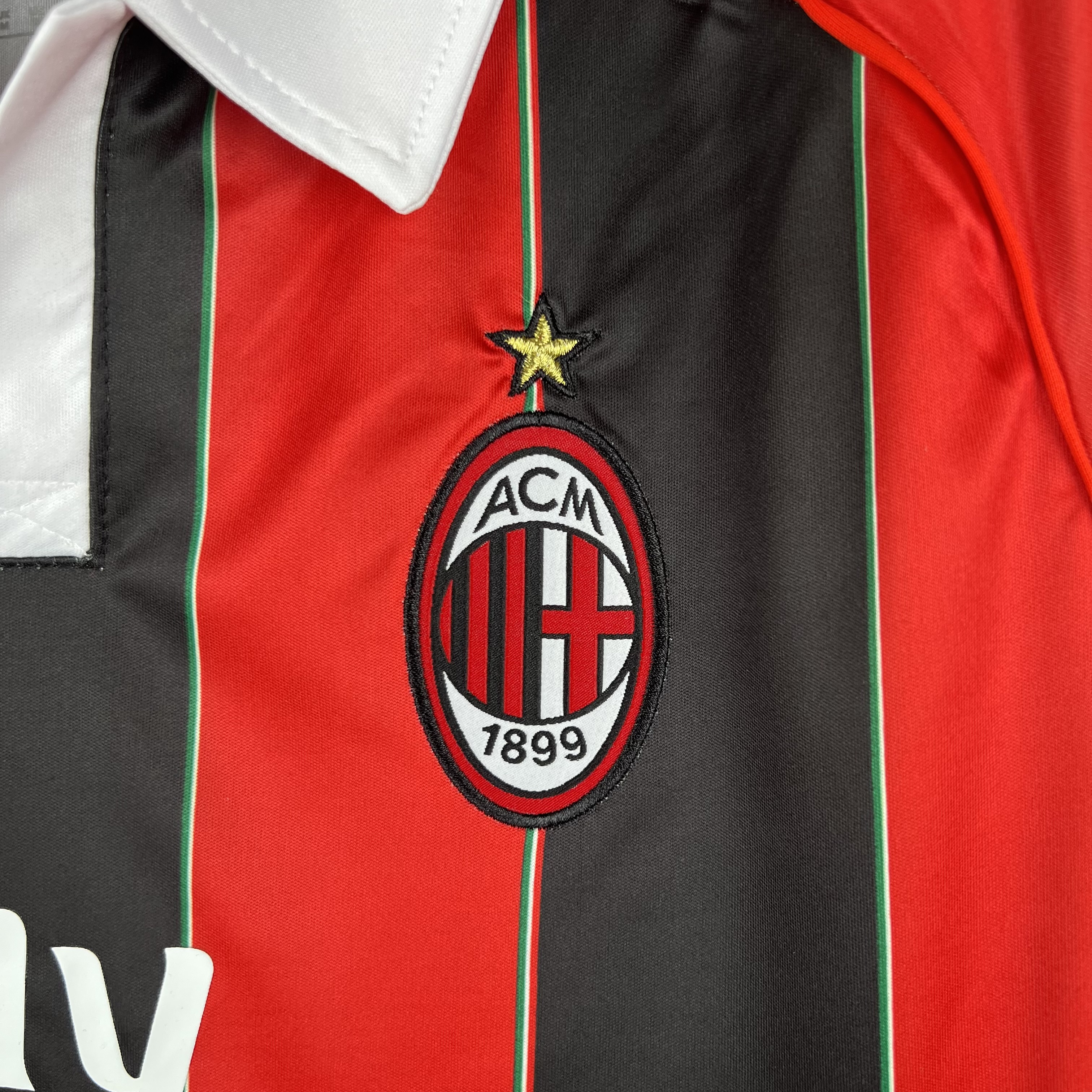 Retro AC Milan 2012-13 Home Stadium Jersey - SOCCERDEALSHOP