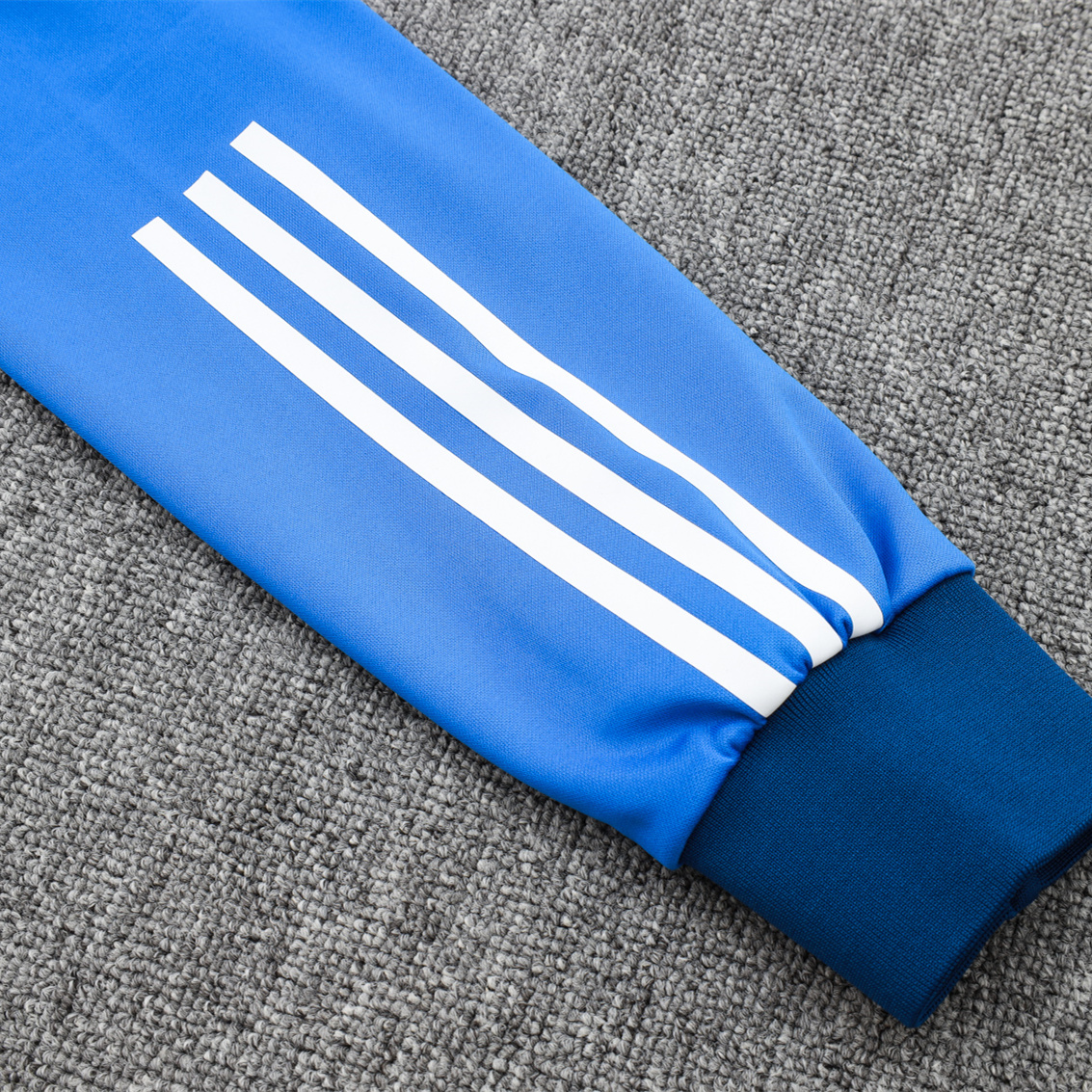 Manchester United 23-24 Men's Training Hoodie + Pants - Blue - SOCCERDEALSHOP