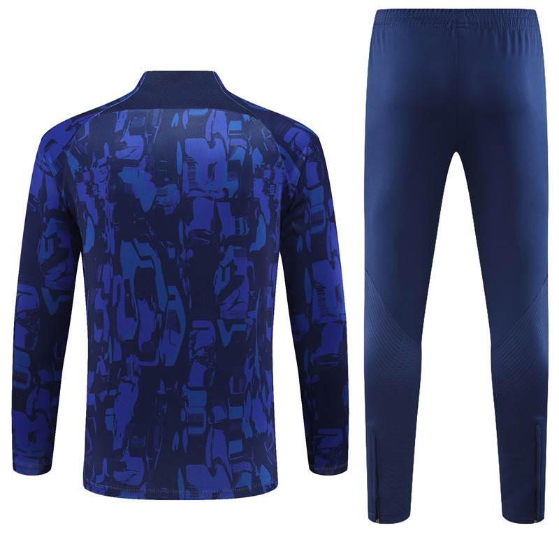 Che 23-24 Long Sleeve Training Set -Blue Camouflage - SOCCERDEALSHOP