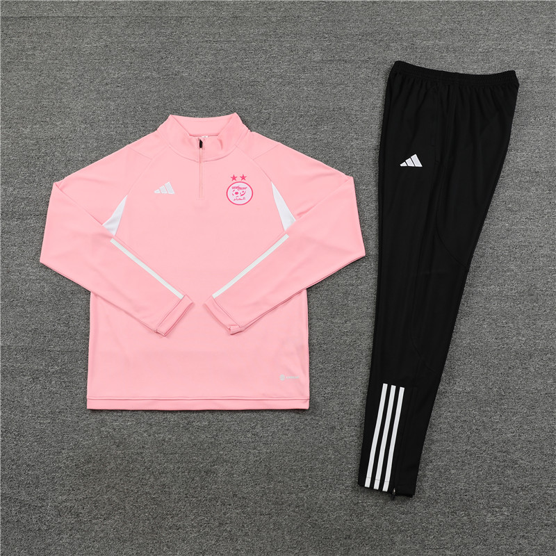 Algeria 23-24 Long Sleeve Training Set -Pink - SOCCERDEALSHOP