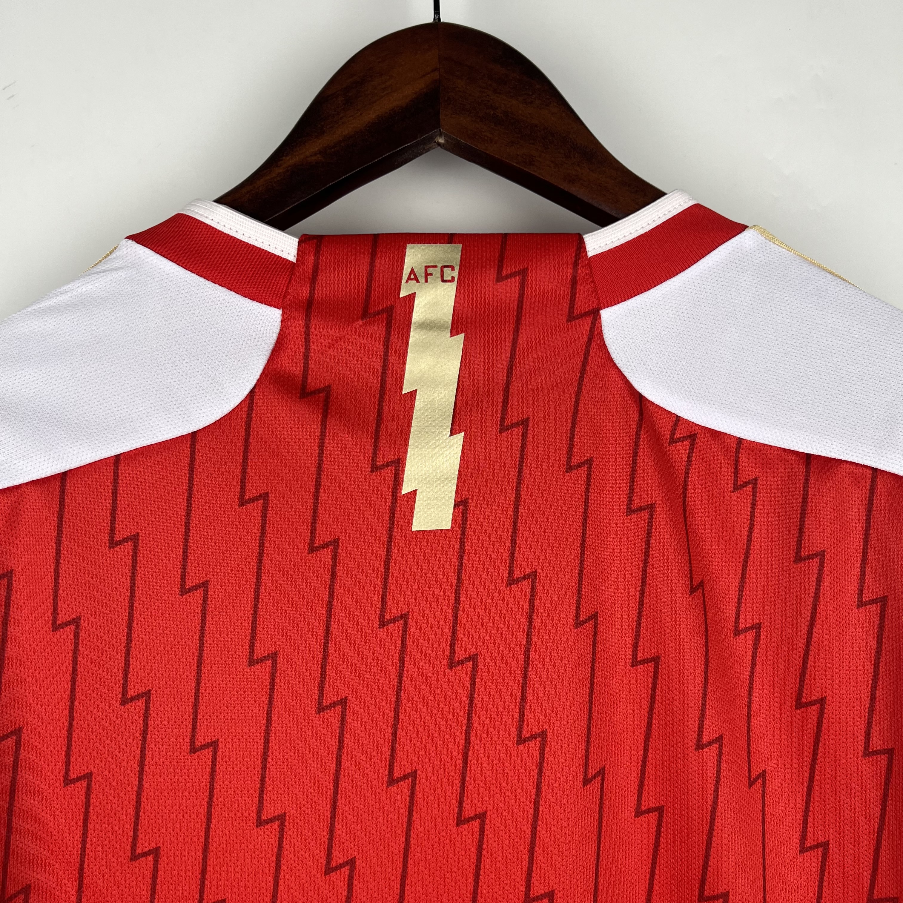 Arsenal 23-24 Home Long Sleeve Jersey - Fans Version - SOCCERDEALSHOP