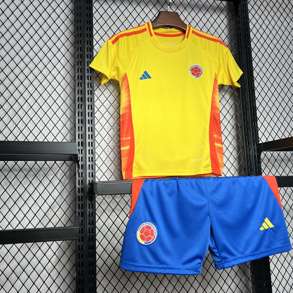 Colombia 2024 Home Stadium Kids Kit - SOCCERDEALSHOP