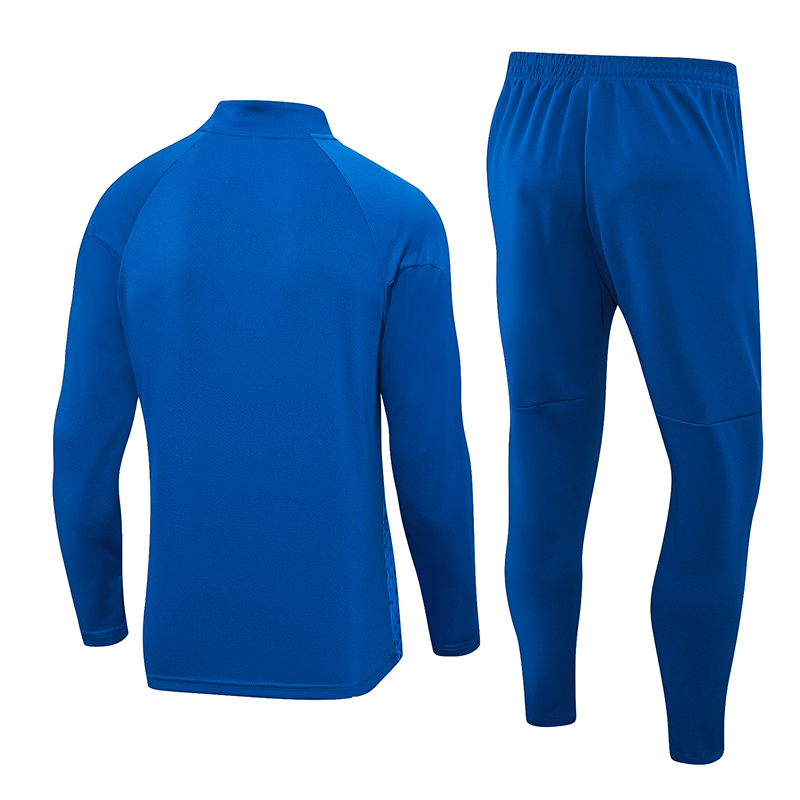 Marseille 23-24 Long Sleeve Training Set -Blue - SOCCERDEALSHOP