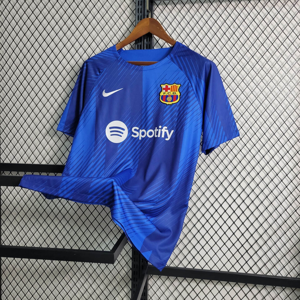 B.A.R.S.A 23-24 Blue Training Jersey - Fans Version - SOCCERDEALSHOP