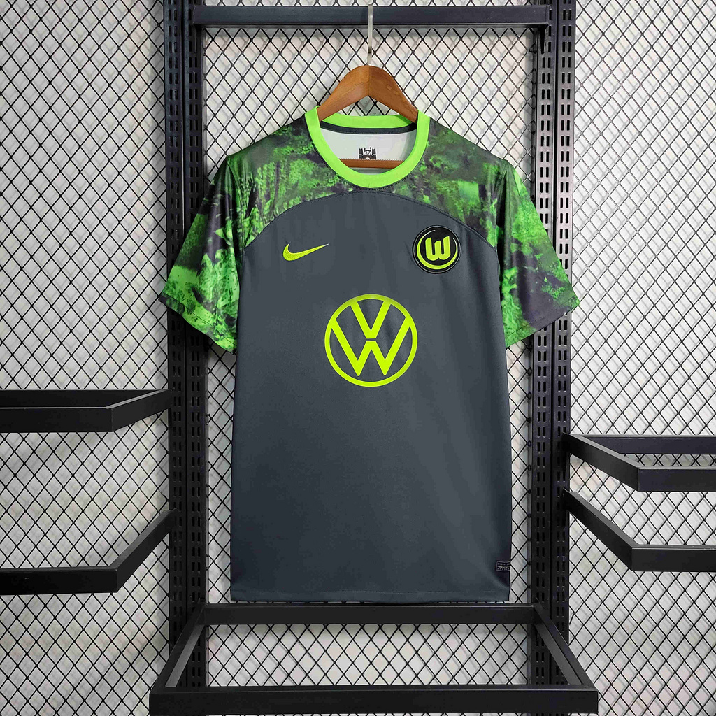 Wolfsburg 23-24 Away Jersey - Fans Version - SOCCERDEALSHOP
