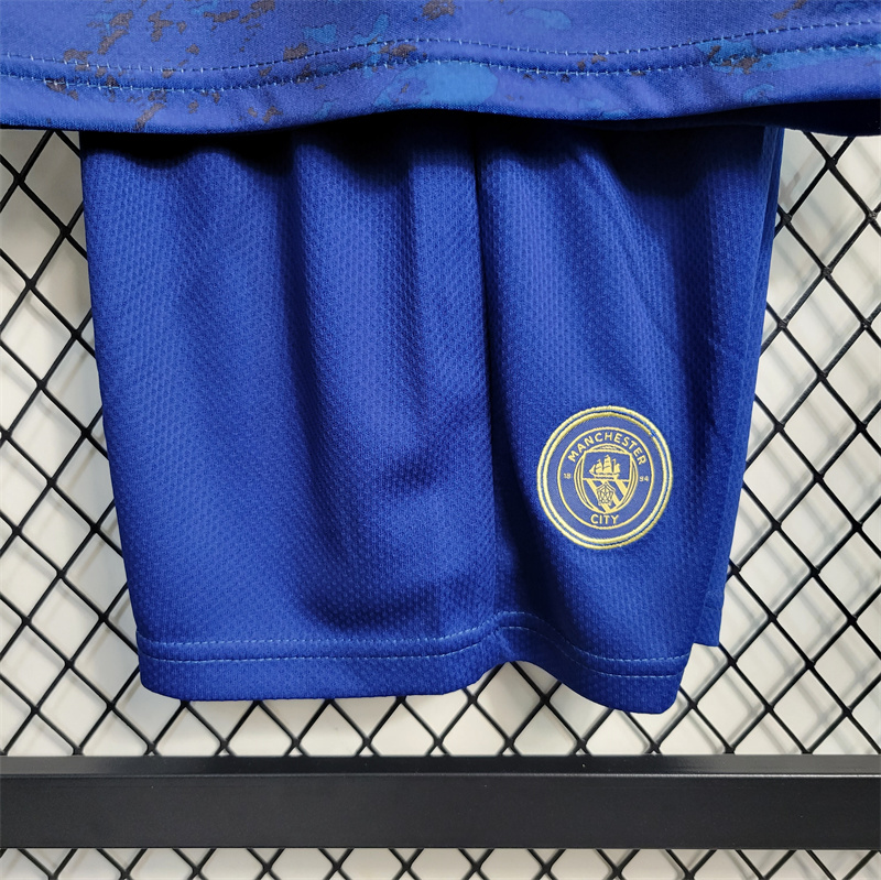 Manchester City 23-24 Blue Kids Kit - SOCCERDEALSHOP