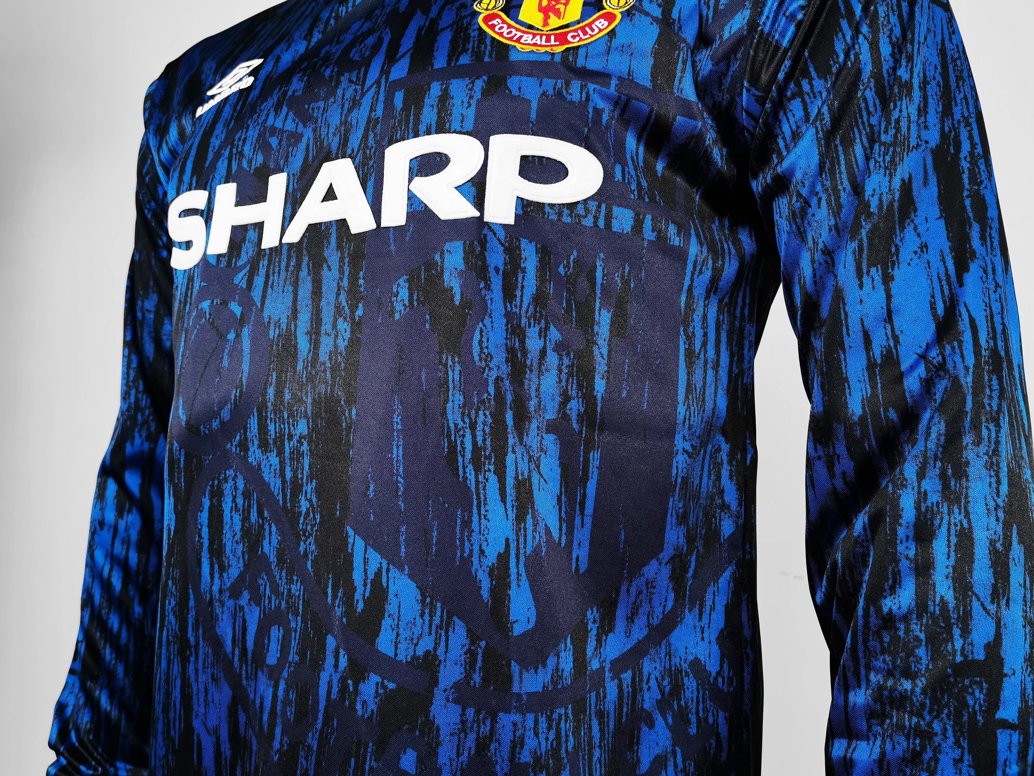 Manchester United Retro 92-94 Away Long Sleeve Jersey - SOCCERDEALSHOP