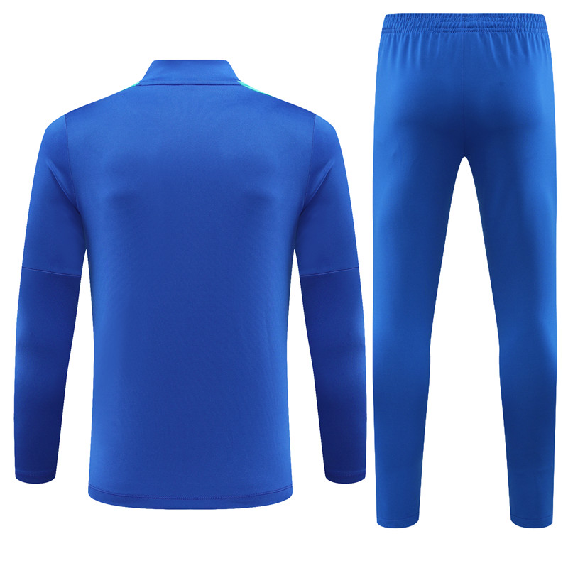 B.A.R.S.A 23-24 Kids Long Sleeve Training Set Blue - SOCCERDEALSHOP