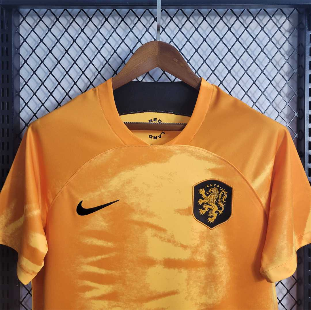 Netherlands 2022/23 Home Stadium Jersey - Fans Version - SOCCERDEALSHOP