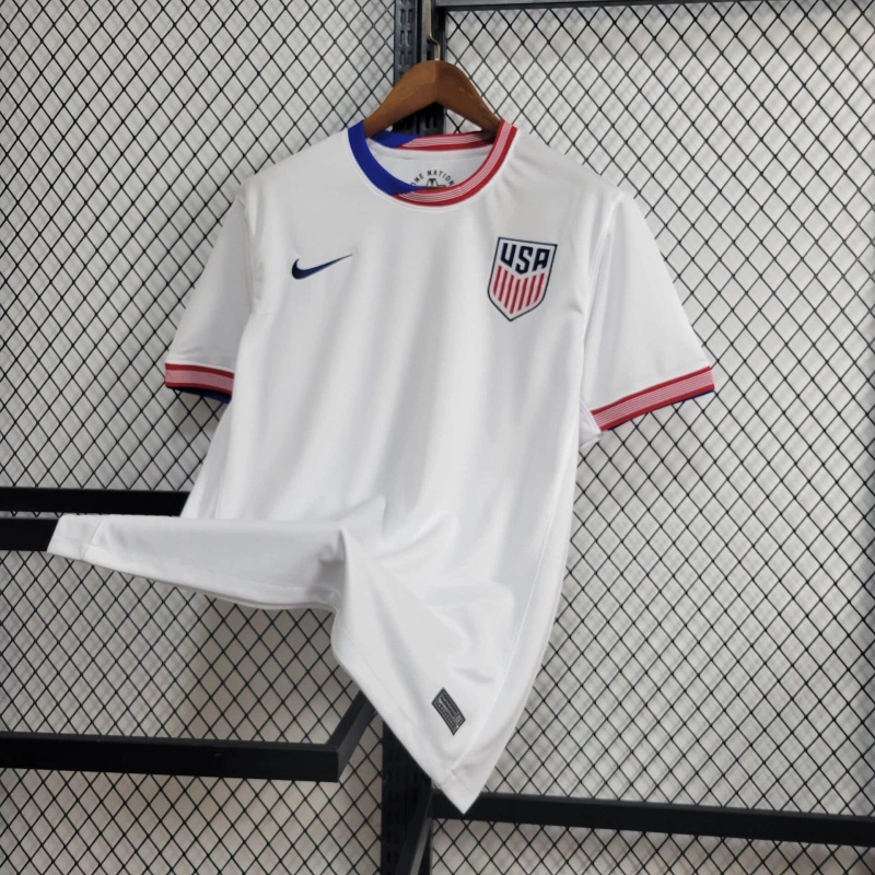 United States USA 2024 Home Stadium Jersey - Fans Version - SOCCERDEALSHOP