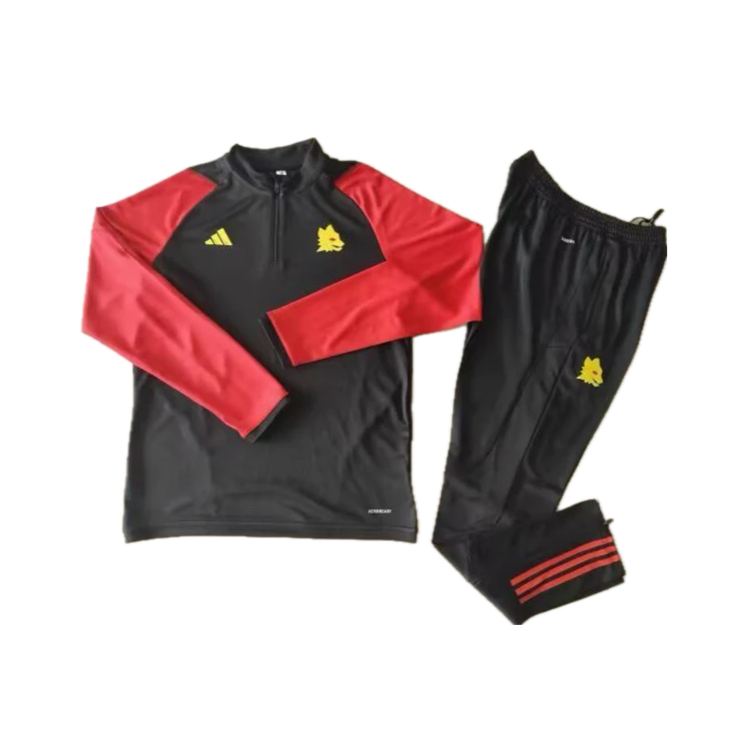 Roma 23-24 Long Sleeve Training Set - SOCCERDEALSHOP